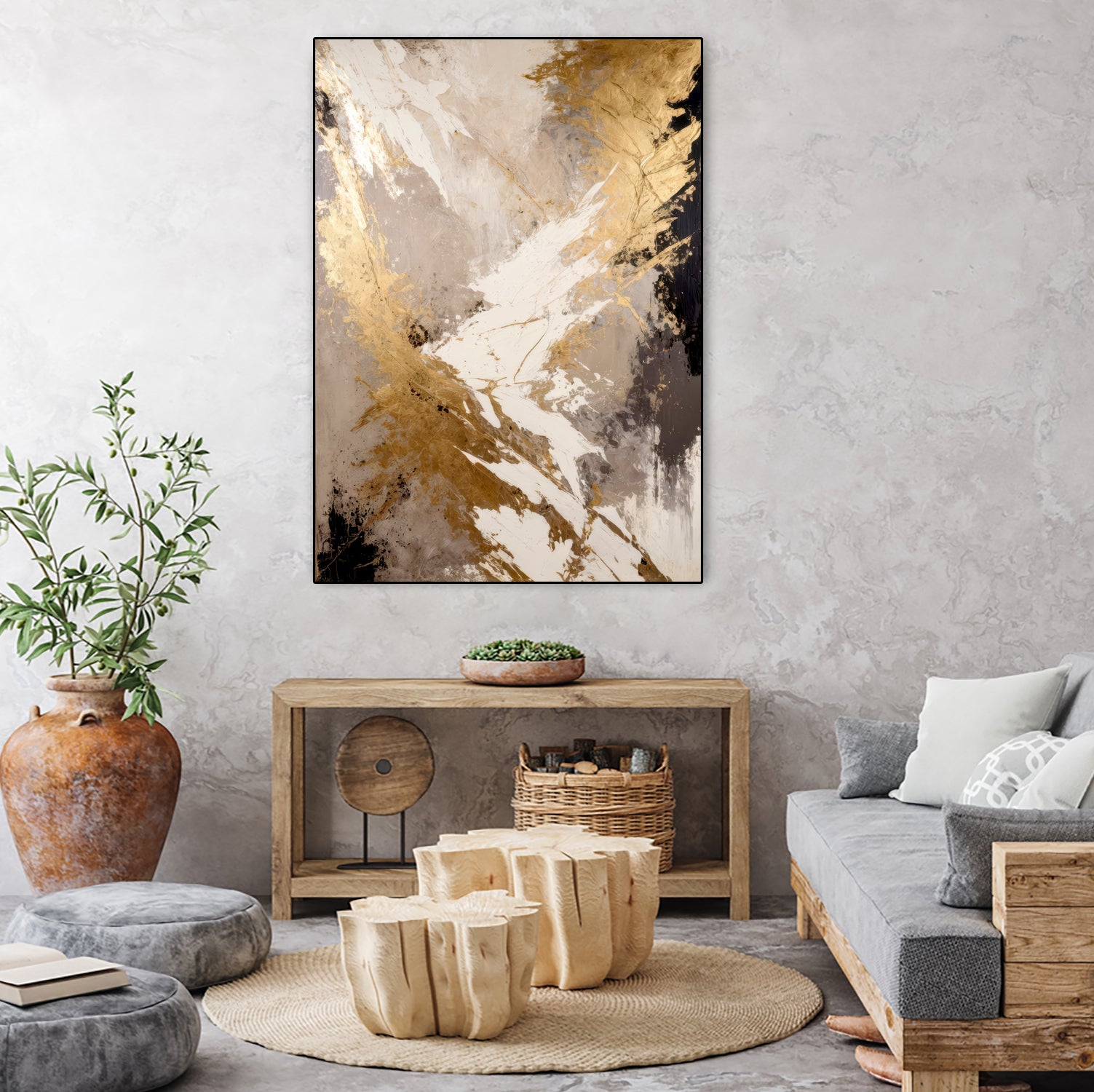 Vibrant Earthy Tones by Alpenglow Workshop on GIANT ART - abstract abstract art