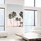 Blush Tropical Trees by Kathrin Pienaar on GIANT ART - palm trees  palm trees