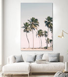 Blush Tropical Trees by Kathrin Pienaar on GIANT ART - palm trees  palm trees