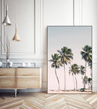 Blush Tropical Trees by Kathrin Pienaar on GIANT ART - palm trees  palm trees