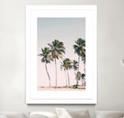 Blush Tropical Trees by Kathrin Pienaar on GIANT ART - palm trees  palm trees