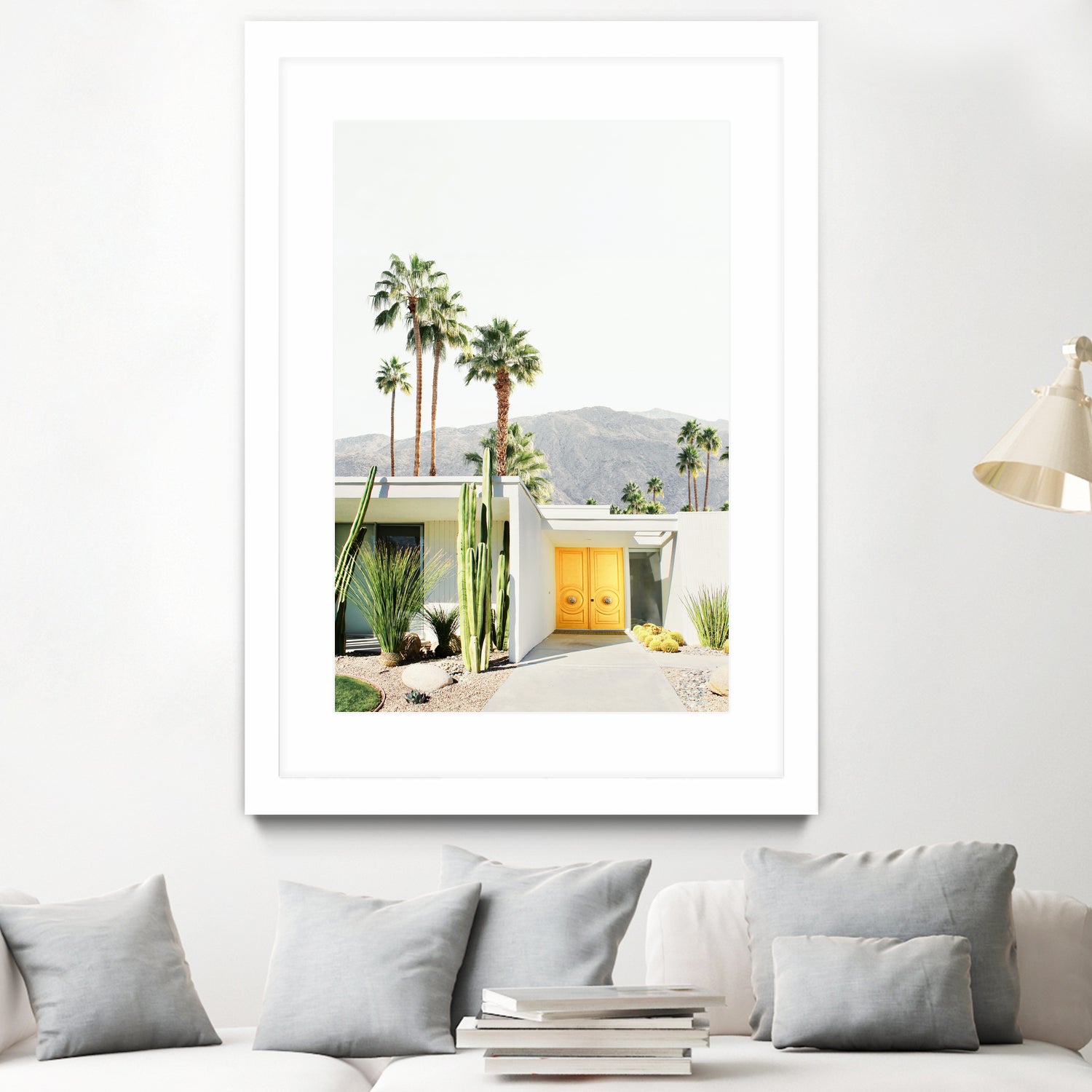 Palm Springs 2 by Kathrin Pienaar on GIANT ART -  framed canvas