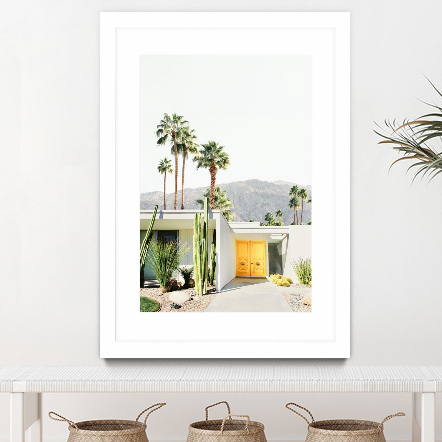 Palm Springs 2 by Kathrin Pienaar on GIANT ART -  framed canvas