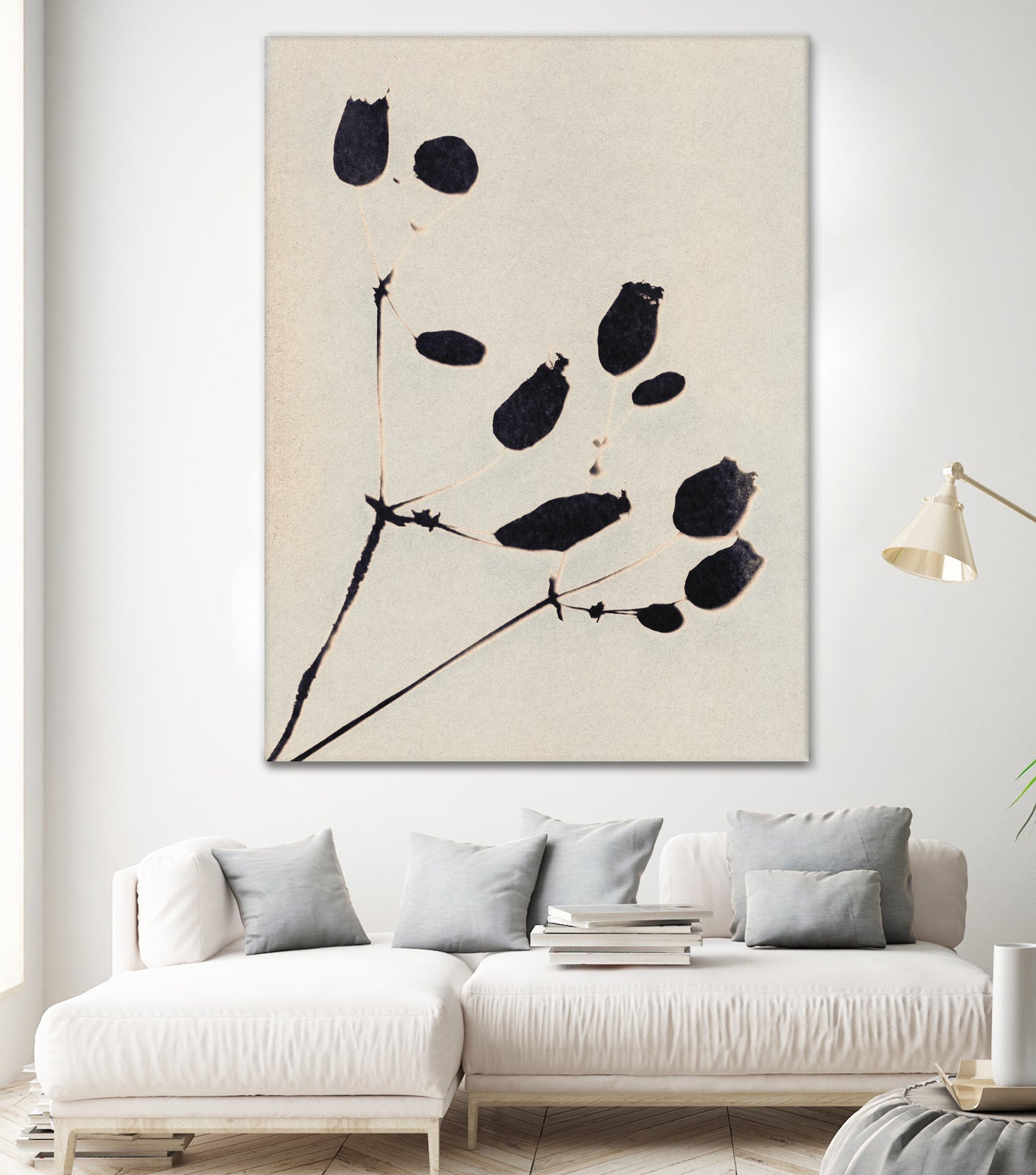 Wildflower In Bloom by Alisa Galitsyna on GIANT ART - monochrome  monochrome