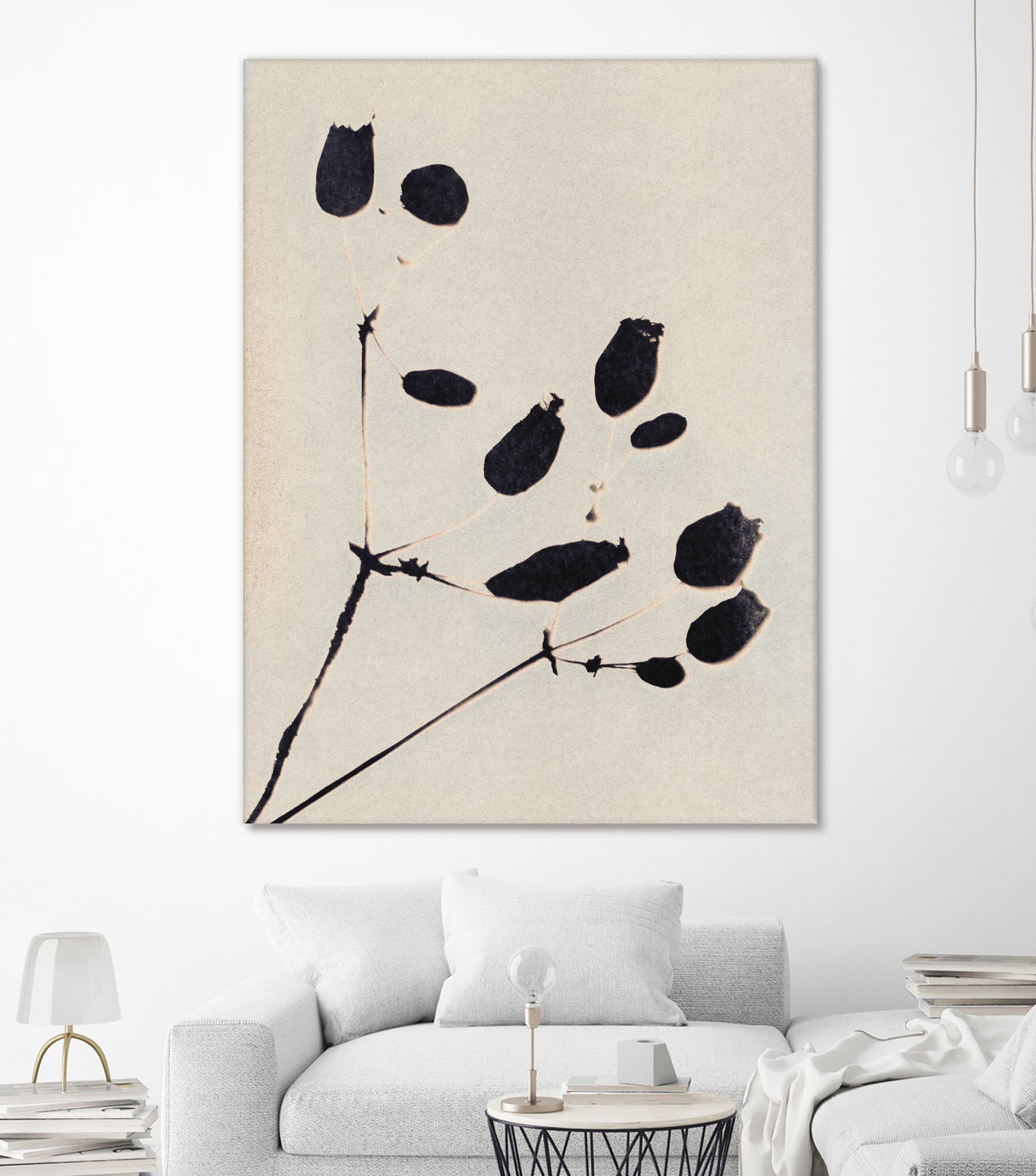 Wildflower In Bloom by Alisa Galitsyna on GIANT ART - monochrome  monochrome