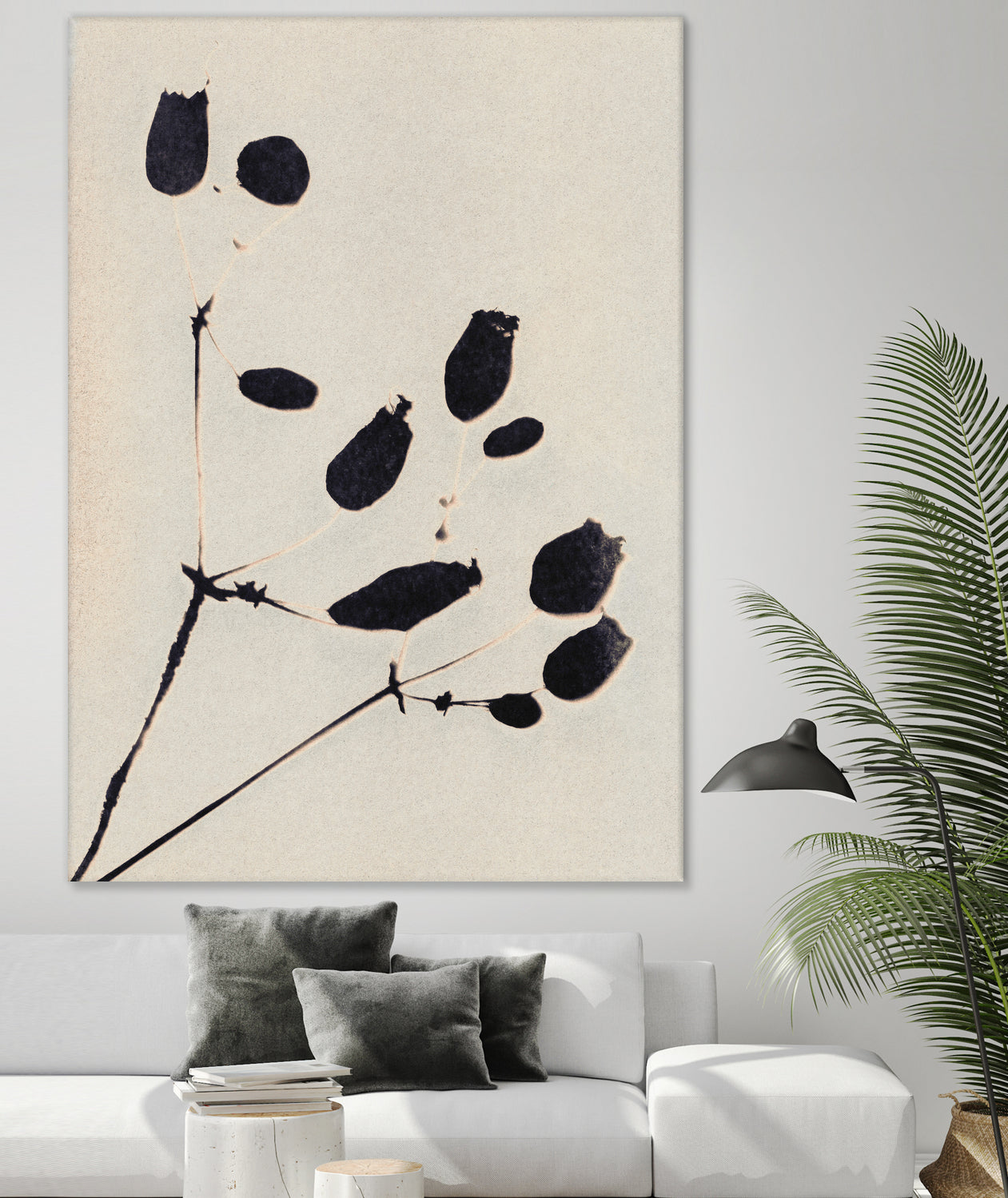 Wildflower In Bloom by Alisa Galitsyna on GIANT ART - monochrome  monochrome