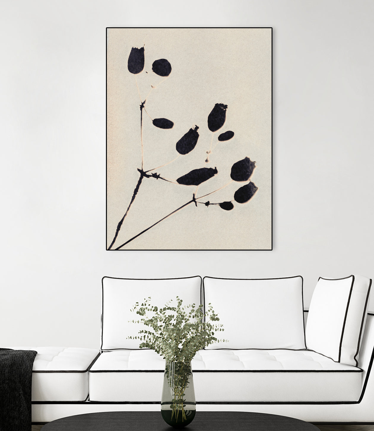 Wildflower In Bloom by Alisa Galitsyna on GIANT ART - monochrome  monochrome
