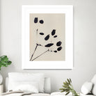 Wildflower In Bloom by Alisa Galitsyna on GIANT ART - monochrome  monochrome