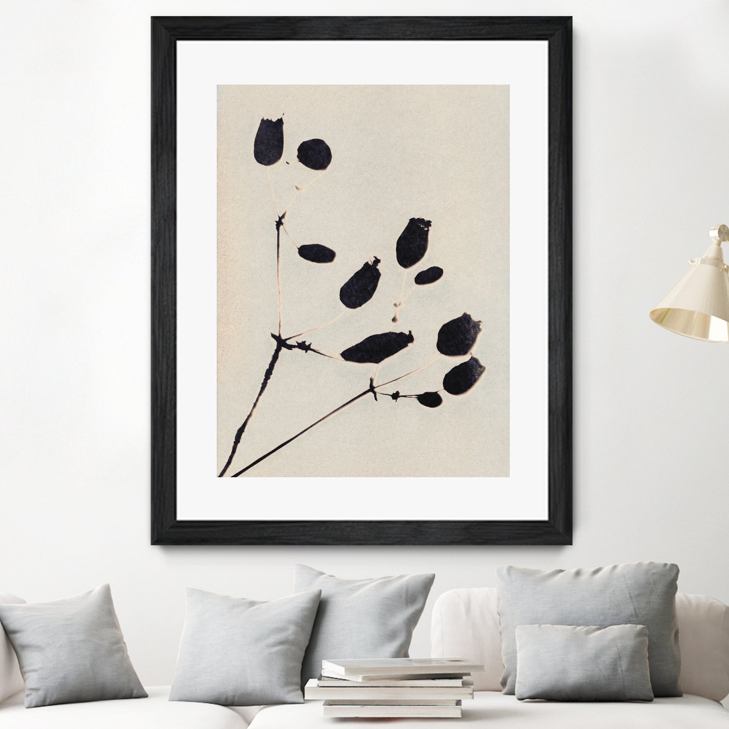 Wildflower In Bloom by Alisa Galitsyna on GIANT ART - monochrome  monochrome