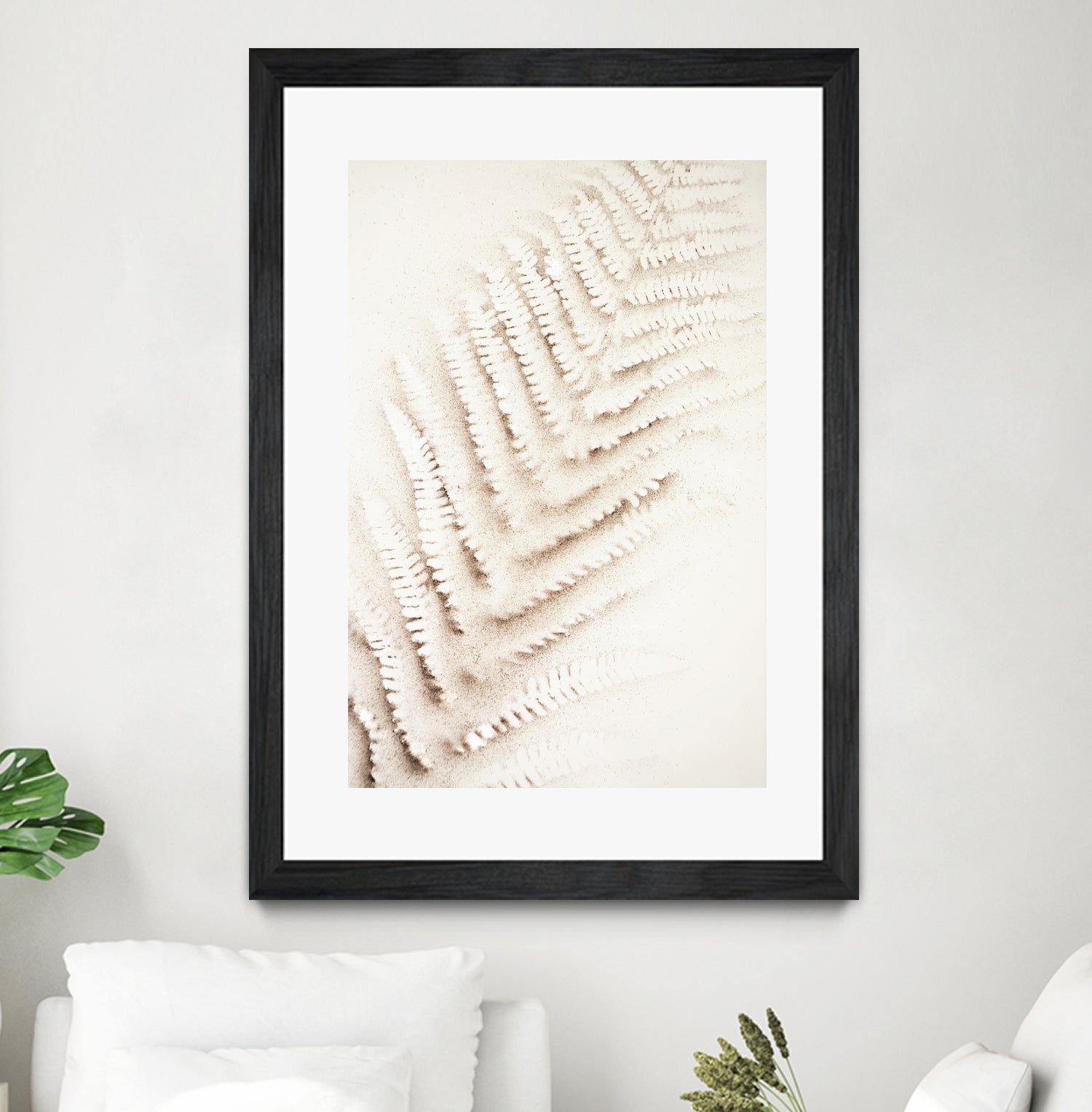 Patterns of Fern by Christina Sillen on GIANT ART - abstract nature art