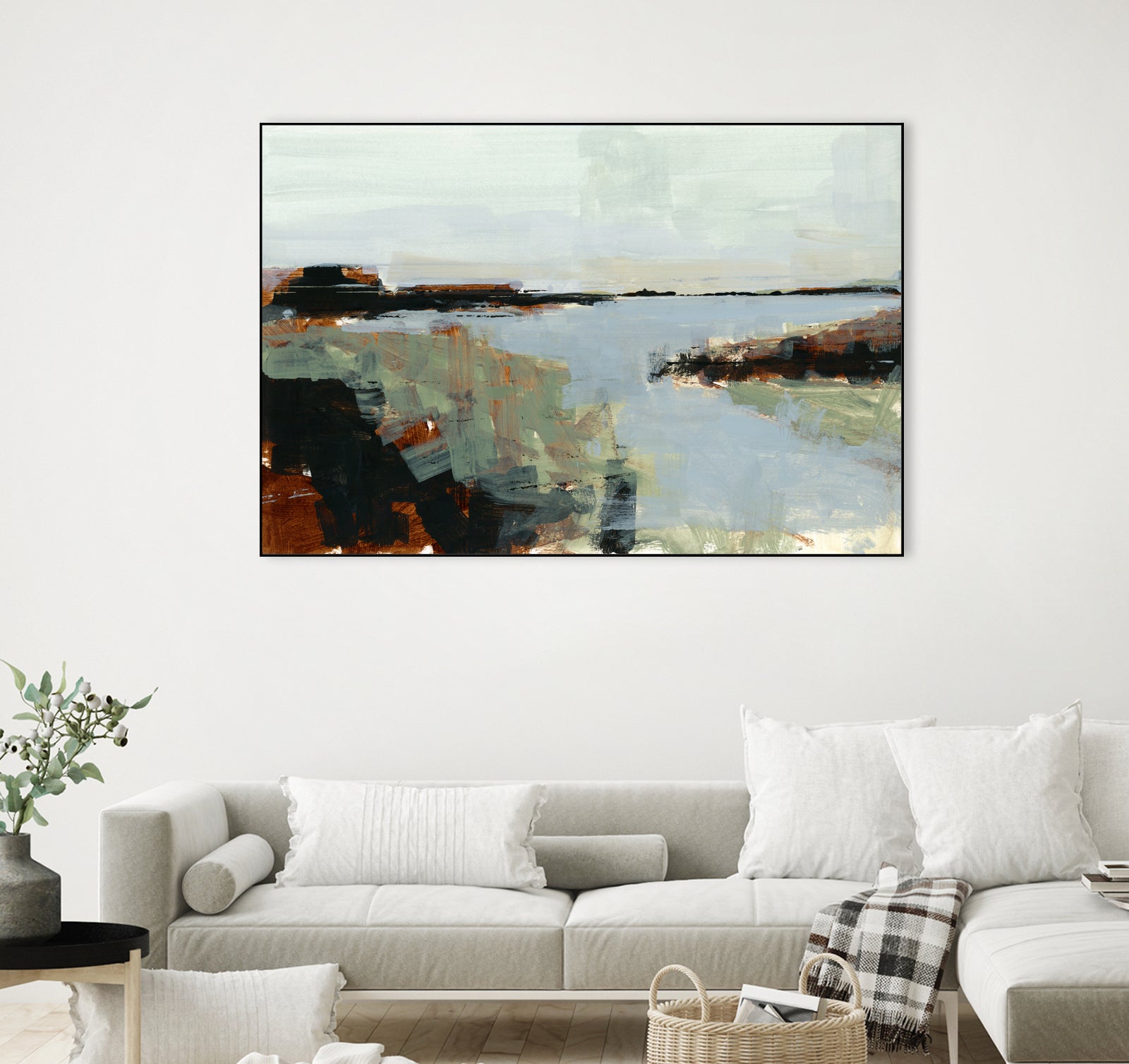 Gone Fishing by cartissi on GIANT ART - abstract landscape art nature and landscapes abstract landscape art
