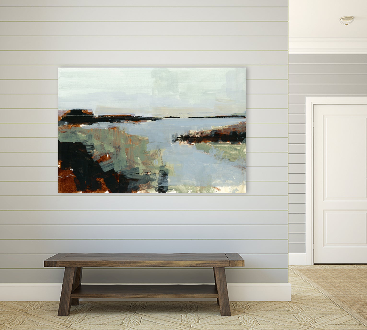 Gone Fishing by cartissi on GIANT ART - abstract landscape art nature and landscapes abstract landscape art