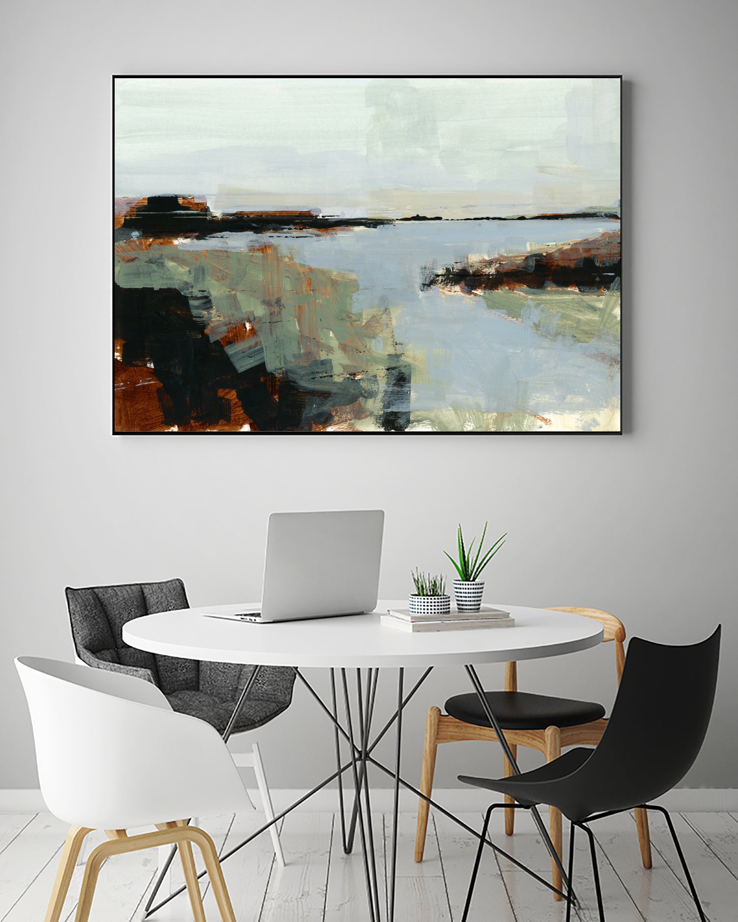 Gone Fishing by cartissi on GIANT ART - abstract landscape art nature and landscapes abstract landscape art