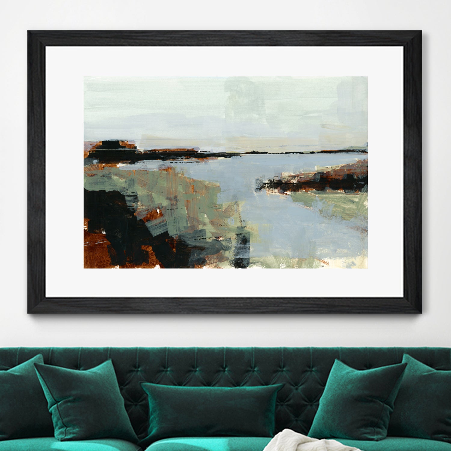Gone Fishing by cartissi on GIANT ART - abstract landscape art nature and landscapes abstract landscape art