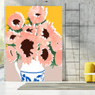 Sunshine On a Cloudy Day by Uma Gokhale on GIANT ART - floral art flowers and plants floral art