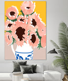 Sunshine On a Cloudy Day by Uma Gokhale on GIANT ART - floral art flowers and plants floral art