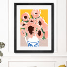 Sunshine On a Cloudy Day by Uma Gokhale on GIANT ART - floral art flowers and plants floral art