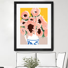 Sunshine On a Cloudy Day by Uma Gokhale on GIANT ART - floral art flowers and plants floral art