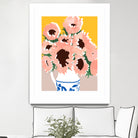 Sunshine On a Cloudy Day by Uma Gokhale on GIANT ART - floral art flowers and plants floral art
