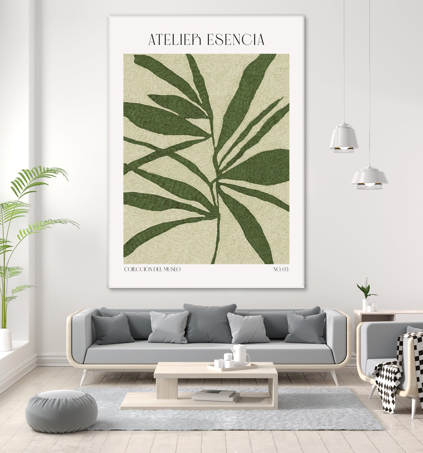 Verdant Silhouette by Treechild on GIANT ART -  botanical wall art