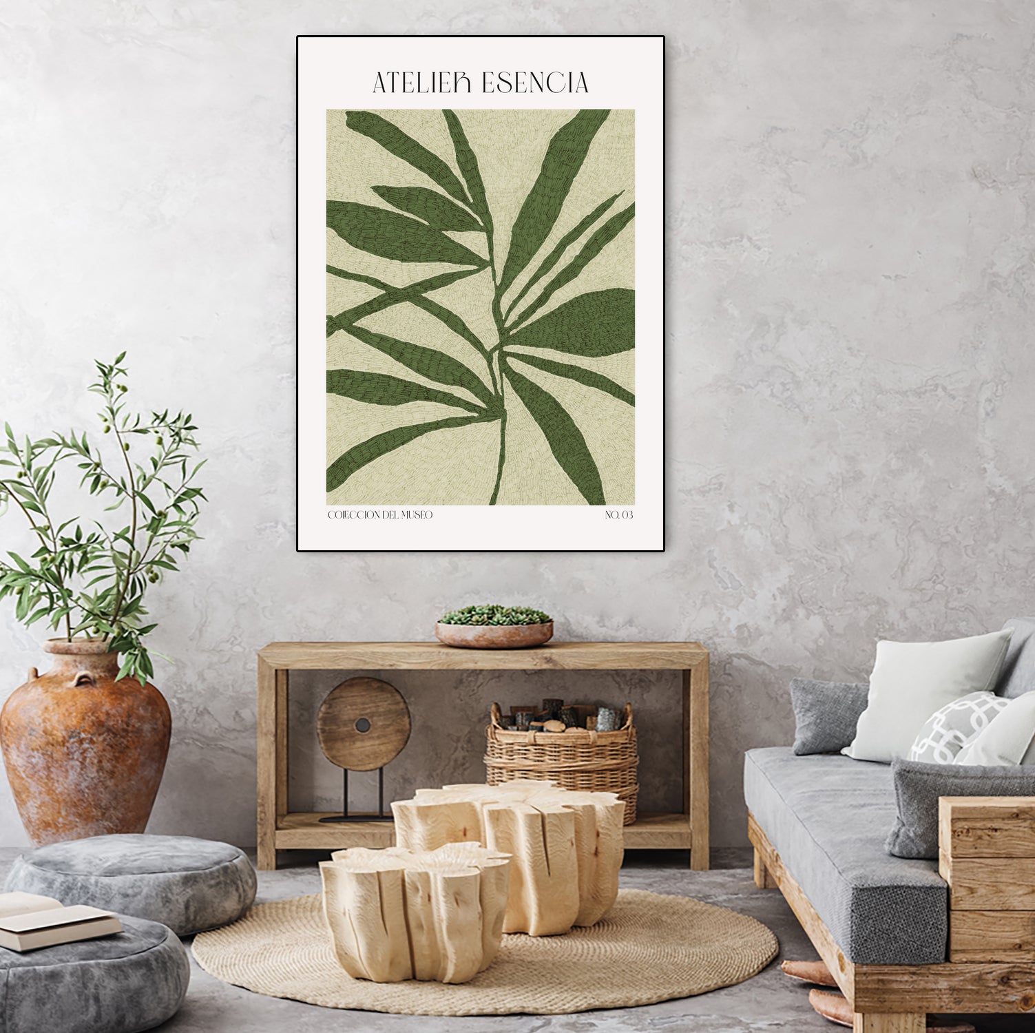 Verdant Silhouette by Treechild on GIANT ART -  botanical wall art