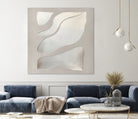 Flowing Shapes in Soft Neutral Tones by Alma on GIANT ART - abstract abstract