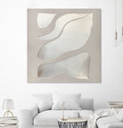 Flowing Shapes in Soft Neutral Tones by Alma on GIANT ART - abstract abstract