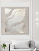 Flowing Shapes in Soft Neutral Tones by Alma on GIANT ART - abstract abstract
