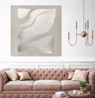Flowing Shapes in Soft Neutral Tones by Alma on GIANT ART - abstract abstract