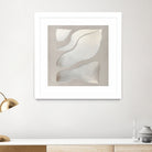 Flowing Shapes in Soft Neutral Tones by Alma on GIANT ART - abstract abstract