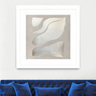 Flowing Shapes in Soft Neutral Tones by Alma on GIANT ART - abstract abstract