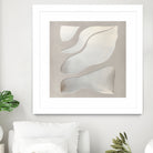 Flowing Shapes in Soft Neutral Tones by Alma on GIANT ART - abstract abstract