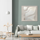 Flowing Shapes in Soft Neutral Tones by Alma on GIANT ART - abstract abstract