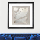 Flowing Shapes in Soft Neutral Tones by Alma on GIANT ART - abstract abstract