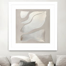 Flowing Shapes in Soft Neutral Tones by Alma on GIANT ART - abstract abstract