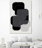 Abstract Forms in Black by cartissi on GIANT ART - abstract grey