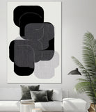 Abstract Forms in Black by cartissi on GIANT ART - abstract grey