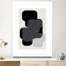 Abstract Forms in Black by cartissi on GIANT ART - abstract grey