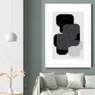 Abstract Forms in Black by cartissi on GIANT ART - abstract grey