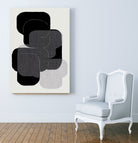 Abstract Forms in Black by cartissi on GIANT ART - abstract grey