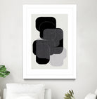 Abstract Forms in Black by cartissi on GIANT ART - abstract grey