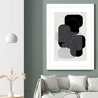 Monochrome Layers by cartissi on GIANT ART - abstract abstract art