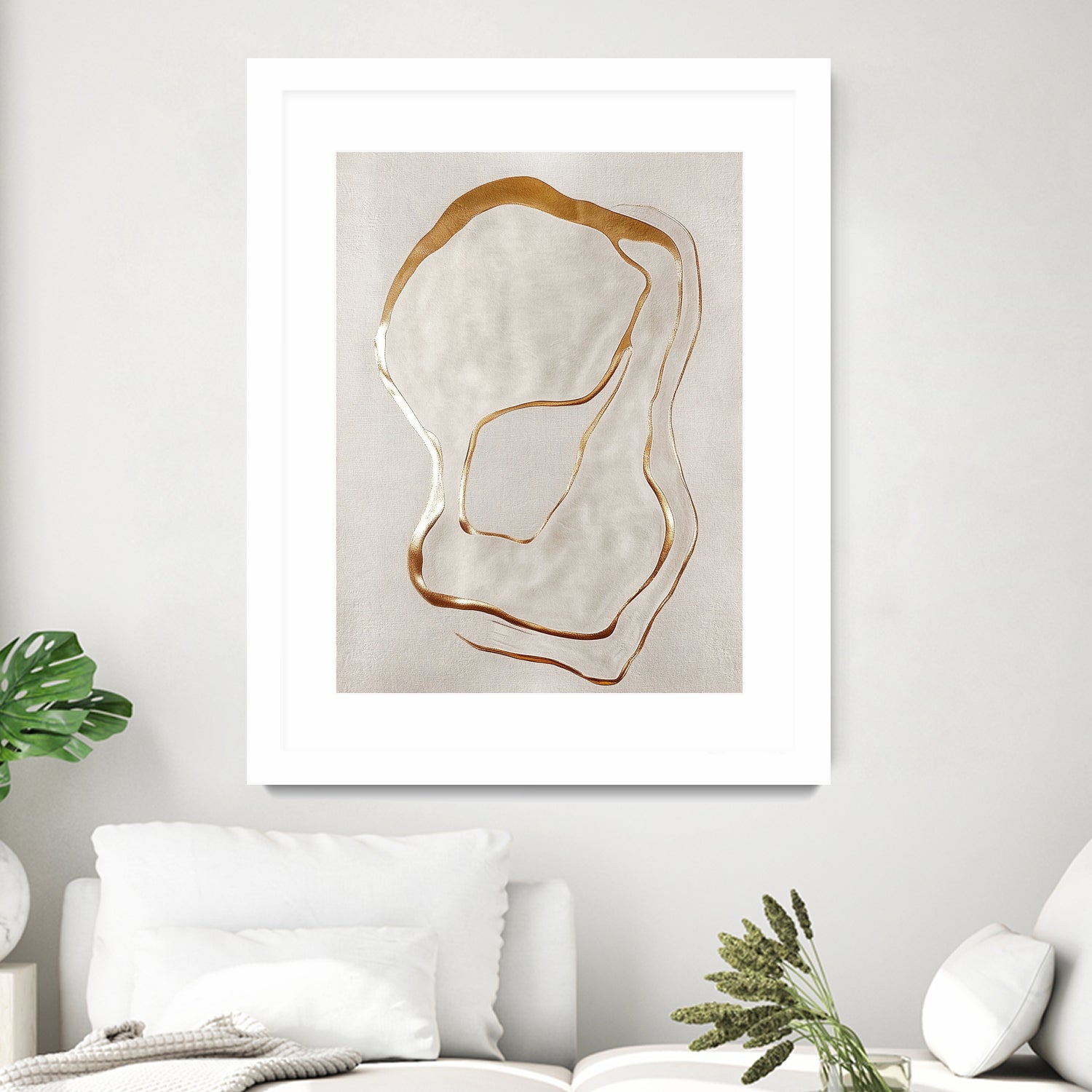 Golden Whispers by Alma on GIANT ART - 5971 illustration