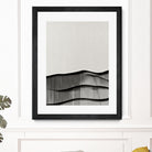 Monochrome Waves by Alma on GIANT ART - 6154 illustration