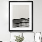 Monochrome Waves by Alma on GIANT ART - 6154 illustration