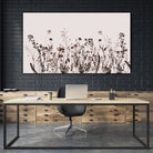 Wildflower Meadow Brown Summer Creme by Monika Strigel on GIANT ART - 15372 photography