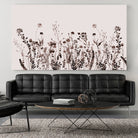 Wildflower Meadow Brown Summer Creme by Monika Strigel on GIANT ART - 15372 photography