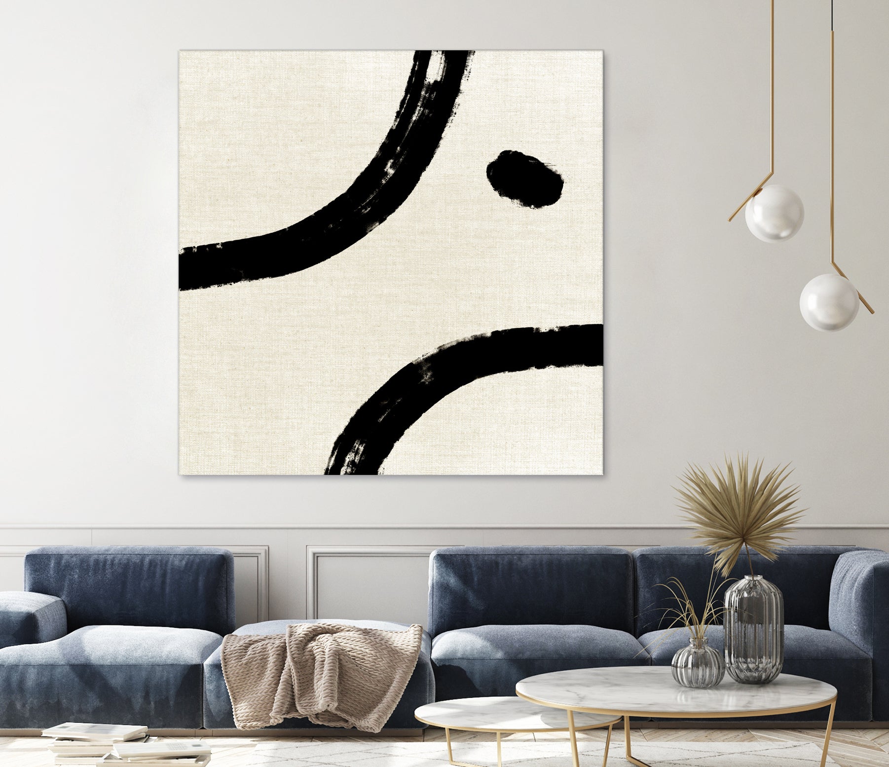 Abstract Minimal lines by Imaginative on GIANT ART - 10800 illustration