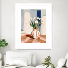 Tulips In a Vase by Avanesova Elena on GIANT ART - flowers and plants modern art