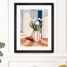 Tulips In a Vase by Avanesova Elena on GIANT ART - flowers and plants modern art